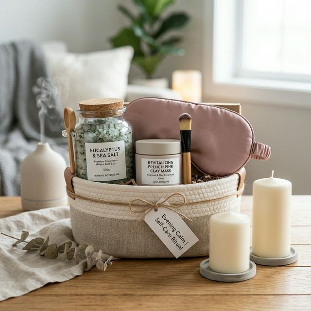 Self-Care gift box, packed and shipped in Canada