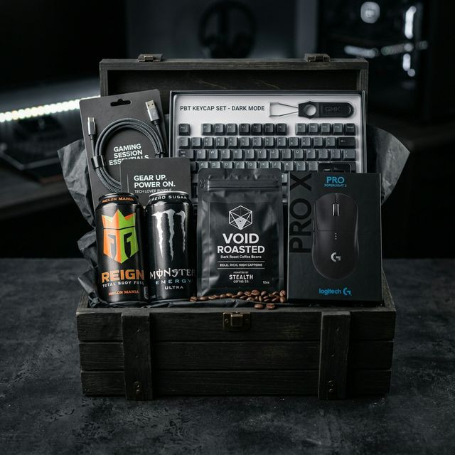 Tech Lover gift box, packed and shipped in Canada