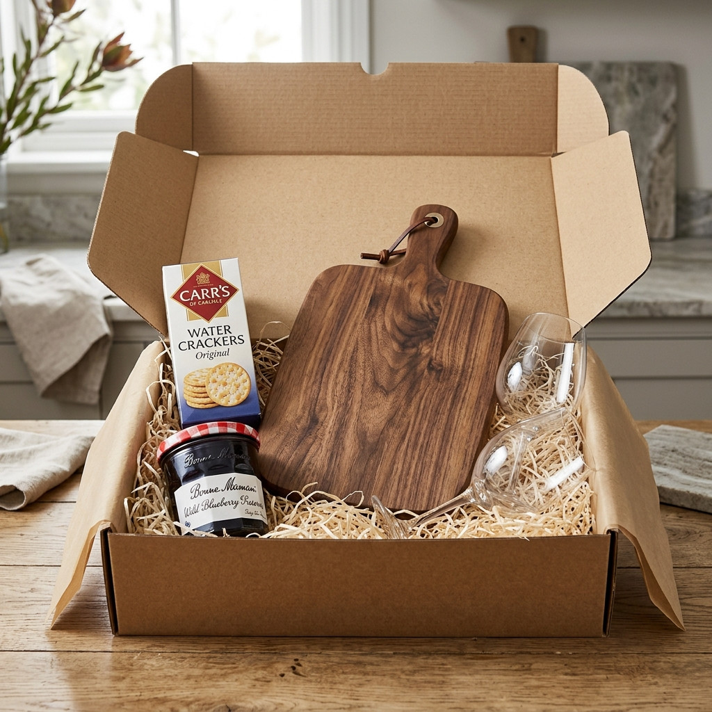 The Luxury Wedding Keepsake Box, packed and shipped in Canada
