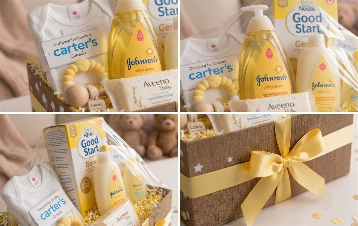 Neutral Newborn Gift Box, view 2