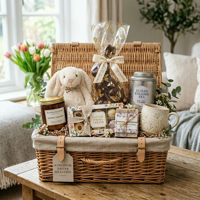 Easter Gift Box, third view of the box as it goes out
