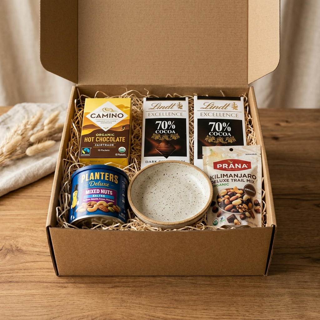 The Sweet Thanks Box, packed and shipped in Canada